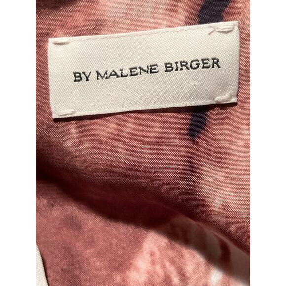 Malene Birger Maxi Dress ~ Eliah Silk Animal Print Shibori Look ~ Sz 38 - Picture 6 of 13